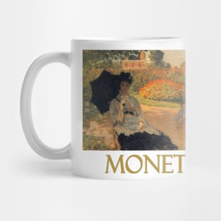 Camille Monet in the Garden (1873) by Claude Monet Mug